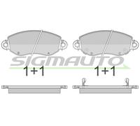 SPA887 Kit pastiglie freno, Freno a disco Sigmauto