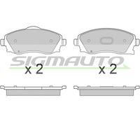 SPA915 Kit pastiglie freno, Freno a disco Sigmauto