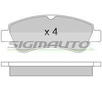 SPA928 Kit pastiglie freno, Freno a disco Sigmauto