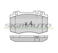 SPA986 Kit pastiglie freno, Freno a disco Sigmauto
