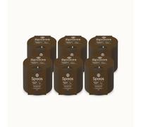 Spaas 6 Candele Profumata Glow, ± 35 Ore, Legno di Sandalo e Iris