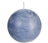 Spaas 6 Candele rustiche Non profumate, 100 mm, ± 40 Ore, Grigio Blu
