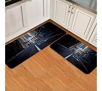 Spaas - 8 x 2 eleganti candele rustiche da tavola, 6,5 ore, colore: bordeaux