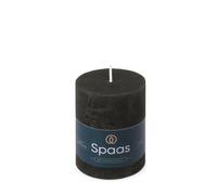 Spaas Candela pilastro in stile rustico 70/95 mm 35 ore, nero