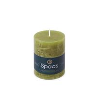 Spaas Candela pilastro in stile rustico 70/95 mm 35 ore, verde oliva
