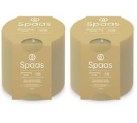 Spaas - Candela profumata Glow, 35 ore - Shimmering Smile (Confezione da 2)