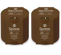 Spaas - Candela profumata Glow a 3 stoppini, 35 ore - Warm Wonder (Confezione da 2)