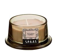 Spaas - Candela profumata in Basso Vetro, Cera di paraffina, Rosa Carne, 92 x 48 mm