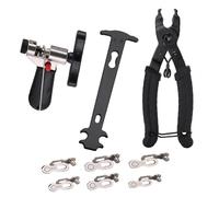 Spaccacatena, Bici Splitter, Catena della Bicicletta Pinza, Pinza per Catena Bici, Splitter per Catena Bici, Indicatore di Usura Catena, 3 Paia Link mancante Bicicletta, per 6/7/8/9/10 velocità