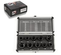 Spaccadadi Set 10-teilig Risolutore per Verrostete, Turno Viti Con Valigia