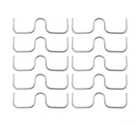 Spaccalami portatili a forma di M in zinco per giardinaggio, con diverse opzioni di dimensioni per sostenere la salute e la crescita degli alberi (18 cm)