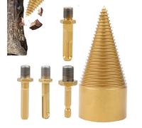 Spaccalegna per legno elettrico, lunga durata, adattatore per mortasa ad alto impatto per la lavorazione del legno, per la lavorazione del caminetto nel cortile