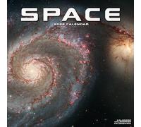 Space 2026 Calendar | Square Wall Calendar | Space Gift | Plastic Free Packaging | by Avonside Publishing