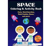 Space Activity Book: For kids age 4-8
