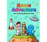 Space Adventure: A Fun Coloring Journey Through Planets and Stars