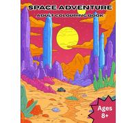 Space Adventure - Adult Colouring Book