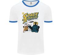 Space Adventure Astronaut Uomo Ringer T-Shirt