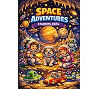 Space Adventure: Coloring Book
