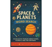 Space Adventure Word Search: Solve Cosmic Puzzles Filled with Planets, Stars & Outer Space Fun! | 6x9 inches, 110 pages | 50+ Puzzles... Fall-Themed, Stress-Relief Puzzles