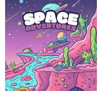 Space Adventures: Coloring Book for Adults and Teens Featuring Cosmic Scenes and Intergalactic Wonders