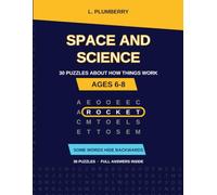 Space and Science Word Search: 30 Large-Print Puzzles About How Things Work for Ages 6-8
