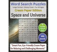 Space and Universe - Word Search Puzzles: Screen-Free! Challenging Brain Activity for All Ages