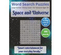 Space and Universe - Word Search Puzzles: Screen-Free! Fun & Relaxing Puzzle Activity Everyone Ages 18+
