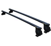 Space B coppia di barre portatutto auto 130cm per auto senza railings