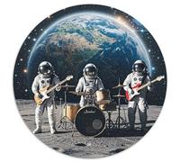Space Band 1000 Pezzi Di Puzzle Rotondo Classico Jigsaw Giocattolo Educativo Per Adulti E Bambini 1000pcs (67.5x67.5cm)