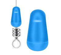 Space Bean Perline da - per anelli stretti per la con anelli di poppa, 100 x Space Bean Rigging Bobbers Stoppers | per a mosca su marina per acqua e