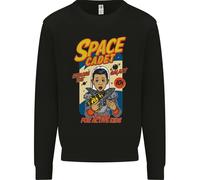 Space Cadet Esplora La Galassia Astronauta Uomo Felpa Maglione