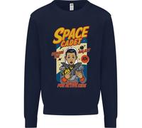 Space Cadet Esplora La Galassia Astronauta Uomo Felpa Maglione