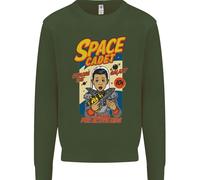 Space Cadet Esplora La Galassia Astronauta Uomo Felpa Maglione