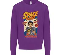 Space Cadet Esplora La Galassia Astronauta Uomo Felpa Maglione