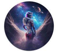 Space Cat-Puzzle für Erwachsene, 1000-teiliges Papierpuzzle, perfektes Geschenk für Geburtstage, Weihnachten, Halloween, Thanksgiving, Ostern, 1000 Teile (67,5x67,5cm)