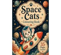 Space Cats Colouring Book: Travel Size