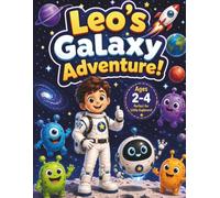space coloring book for kids ages 2-4: An Exciting Space Journey with an Astronaut, Friendly Aliens, the Moon, Mars, Saturn and Beyond | 50 Fun Coloring Pages for Boys and Girls Ages 2-4