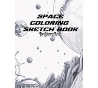 Space Coloring Sketch Book