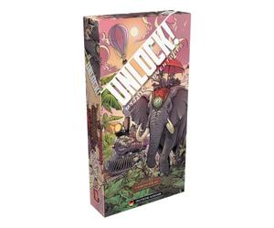 Space Cowboys Asmodee Unlock! - in 80 Minuti Intorno al Mondo | Gioco di Famiglia | Gioco Puzzle | 1-6 Giocatori | dai 10+ Anni | 80+ Minuti | Tedesco