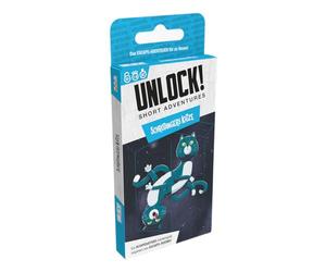 Space Cowboys Asmodee, Unlock! Short Adventures - Gatto Schrödinger, Gioco di Famiglia, Gioco Puzzle, 1-6 Giocatori, dai 10+ Anni, 30 Minuti, Tedesco