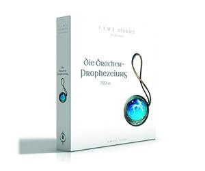 Space Cowboys, Time Stories The Dragon Prophecy, espansione, gioco per intenditori, gioco raccontante, 2-4 giocatori, dai 12 anni in su, 60+ minuti, tedesco