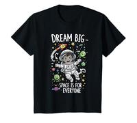 Space Dream Big Kids Design Alien Adventure Space Kids Maglietta