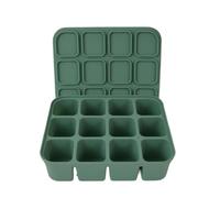 Space Efficiente 4/6/12 Griglia Cubetti Di Ghiaccio In Silicone Che Sono stati Fatti Per Facile Rimozione Di Ghiaccio E Odore