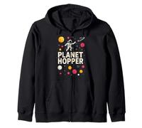 Space Explorer Planet Hopper Astronomy - Galassia da uomo Felpa con Cappuccio