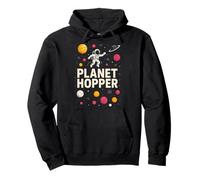 Space Explorer Planet Hopper Astronomy - Galassia da uomo Felpa con Cappuccio