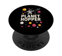 Space Explorer Planet Hopper Astronomy - Galassia da uomo PopSockets PopGrip Adesivo