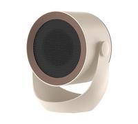 Space Heater - 19,2 x 22,5 x 14,6 cm Two Temperature Settings 90 gradi - Regolazione portatile per raffreddamento Desk Fan, facile da applicare Heating For Tip-Over Overheat Protection Dorm Home
