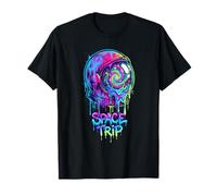 Space Helmet Drip Style Astronauta Cool Uomini Donne Bambini Galaxy Maglietta