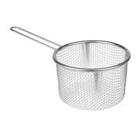 Space Home - Cestello da Frittura per Padella Con Colino in Acciaio Inox - Cesti