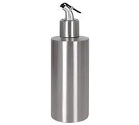 Space Home - Oliera da Tavola Salvagoccia in Acciaio Inossidabile per Olio e Aceto - Oliera Multifunzione per Olio e Aceto - Dosatore Olio Cucina - Bottiglia di Dispenser Olio - 350 ml